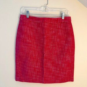 Vintage Banana Republic Pink Tweed Skirt